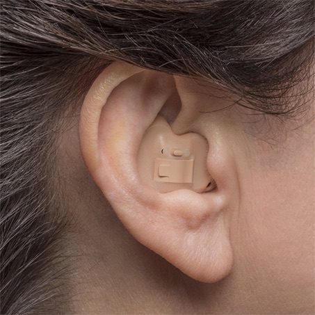 In the ear hearing aid model